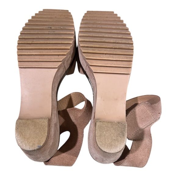 Pedro Garcia Fama Platform Suede Wedge Sandal, Size 39 (US 8) - Picture 8 of 9